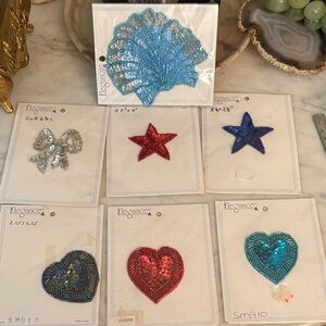 Elegance Sequin Appliques Set - perfect size to Bling your phone!